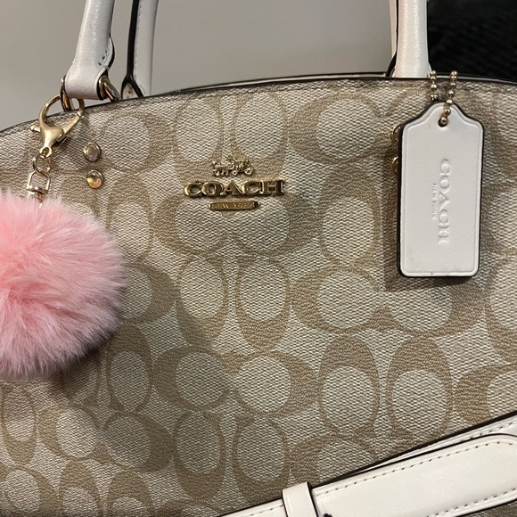 Coach Lillie Carryall bag in signature canvas print with insert included - Picture 2 of 16